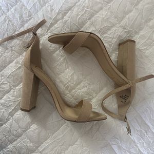 Lulu’s Nude Block Heels